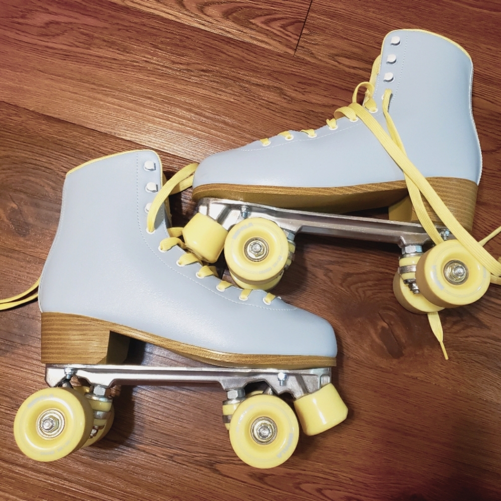 Impala Skates Size 11 Sky Blue / Yellow